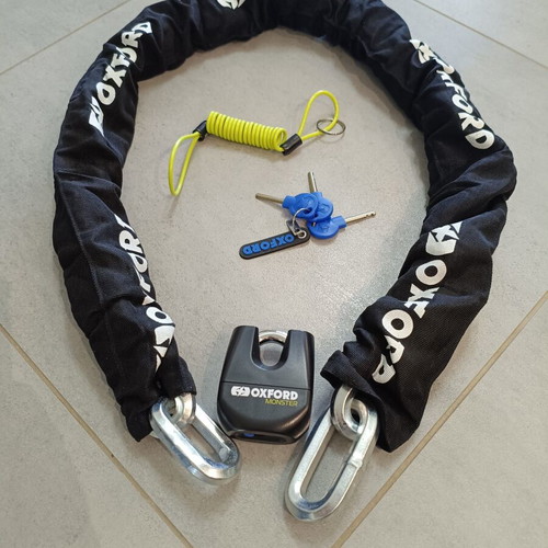 Oxford Monster XL Antitheft Chain lock, new, 1.5m steel alloy