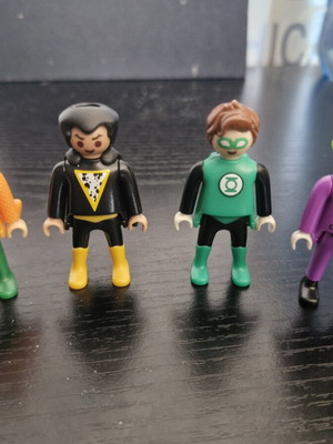 Playmobil lot of 4 superhero figures