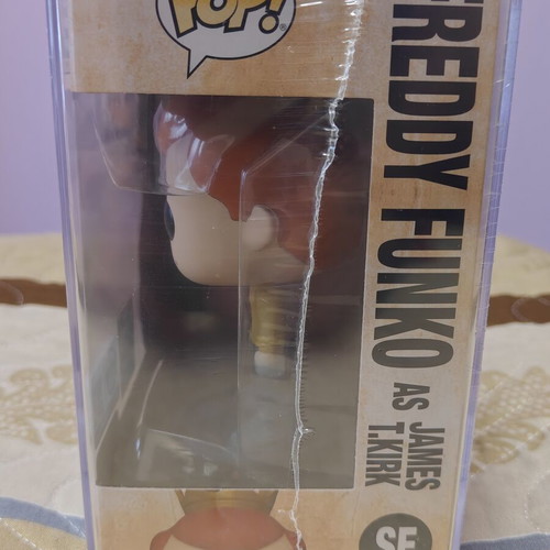 Freddy Funko as James T.Kirk vinyl figure new, limited 3000 pcs