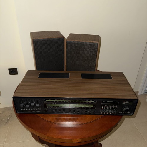 Vintage Hi-Fi SABA Studio 8070 with 35 K speakers, like new