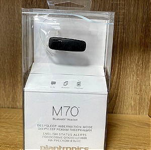 Plantronics Bluetooth Headset M70 Μαύρο σφραγισμένο