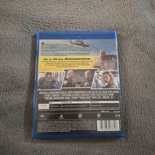 Fast & Furious Hobbs & Shaw Blu-Ray