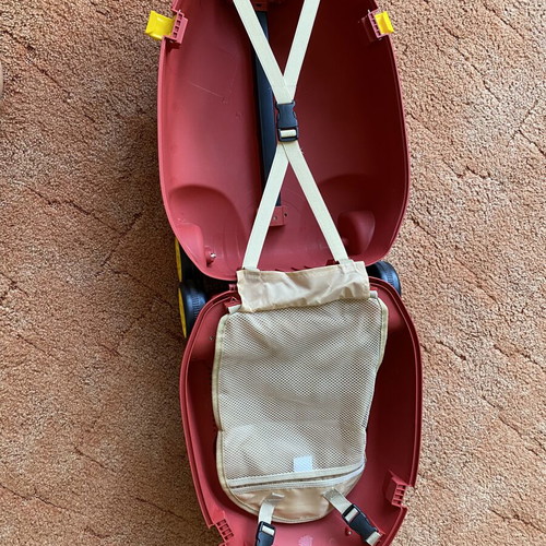 Children's Trolley Suitcase Bear Design new, red