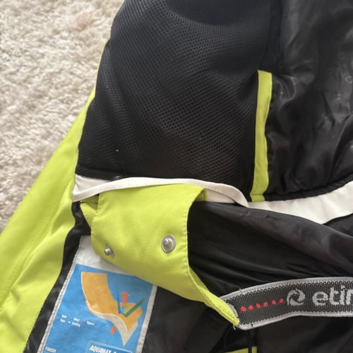 Etirel winter jacket new, size 46, grey and green