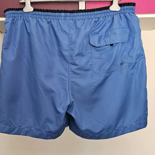 Dino Silvestre men's swim shorts used, dark blue, size L