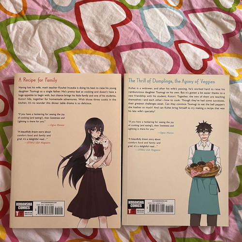 Sweetness and Lightning manga volumes 1 and 2 like new