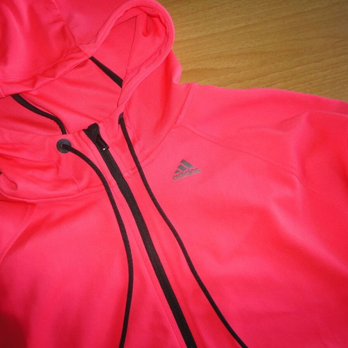 Adidas women's hoodie size L like new, pink