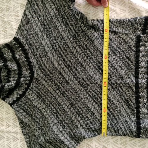 Blouse like new, gray, size M