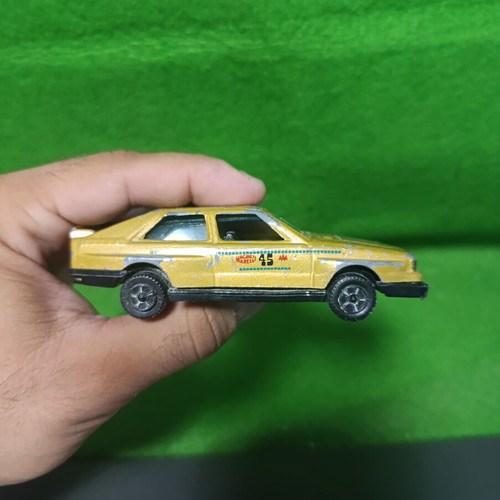 Audi Quattro 80s vintage toy car Polfi Toys used, made in Greece