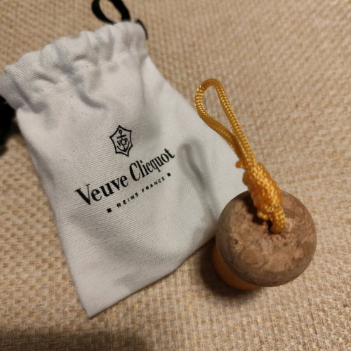Veuve Clicquot Collectible Cork Keychain New