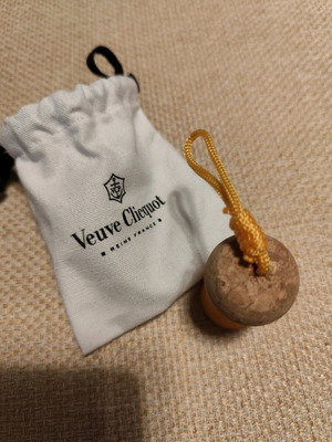Veuve Clicquot Collectible Cork Keychain New
