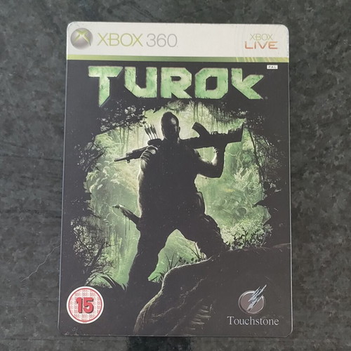 Turok Steelbook Xbox 360 game