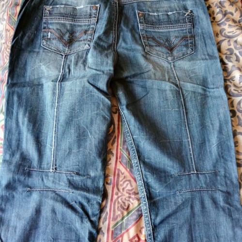 Attrattivo women's jeans pants used, size 32, blue