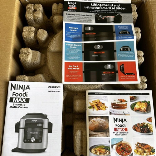 Ninja Foodi MAX 14-in-1 SmartLid Multi Cooker 7.5L brand new