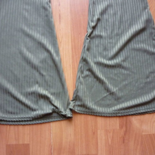 Nasty Gal Casual Pants used, khaki green, size M
