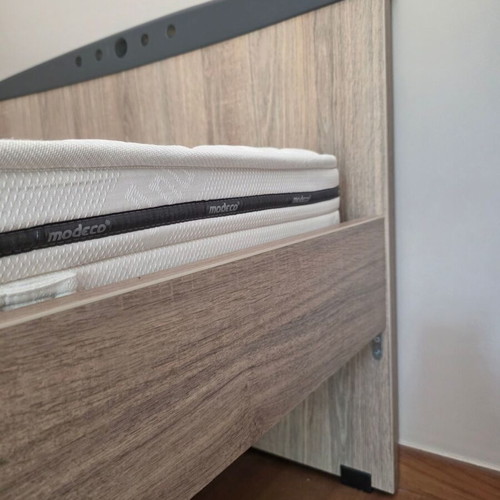 Modeco single bed with mattress, special size