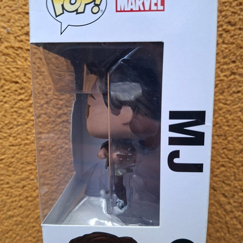 Funko Pop Spider-Man Far From Home MJ Zendaya used with damaged box
