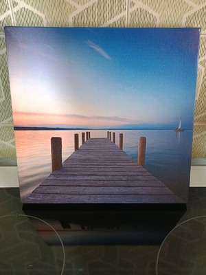 Κάδρο διακοσμητικό σαν καινούργιο 25x25 cm