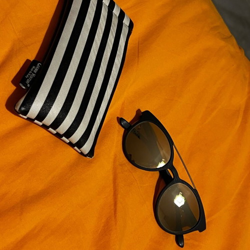 Gianni Venturi sunglasses like new, black and gold