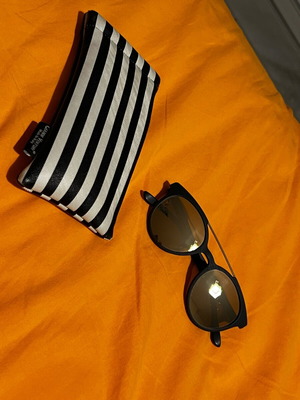 Gianni Venturi sunglasses like new, black and gold