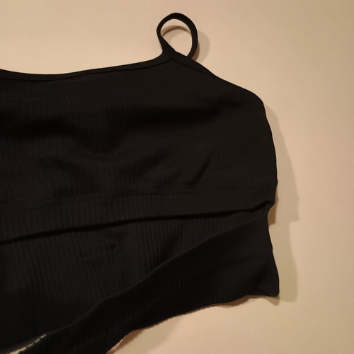 Aim'n women's sports bra like new, adjustable straps, black, size M