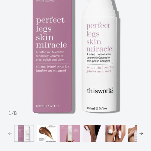 Self tan thisworks 150ml new with vitamin C and caramel