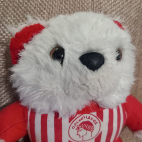 Olympiakos Official Mascot Plush Bear used