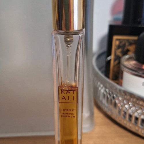 Kayali Love Fest Burning Cherry 10ml mini perfume used