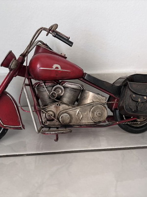 Handmade vintage decorative motorcycle model like new