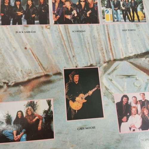 Classic Metal Ballads double vinyl record used