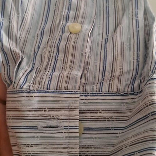 GAP dress shirt size M like new, blue and turquoise