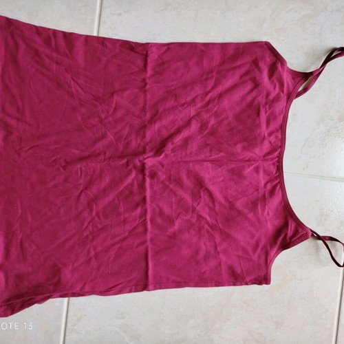 Bordeaux blouse with straps new, size M