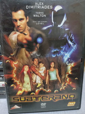 Subterano DVD μεταχειρισμένο, ταινία τρόμου επιστημονικής φαντασίας με Αλεξ Δημητριάδη