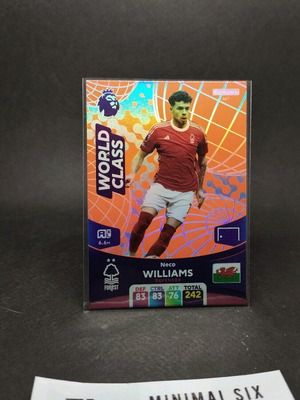 Neco Williams World Class Panini Andrenalyn XL 2024 sleeve σαν καινούργιο