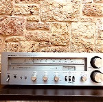  Technics SA-200 radio / Silver Grey / amplifier / Ραδιοενισχυτής μαζι με original operating instructions / 1986 / vintage / Retro