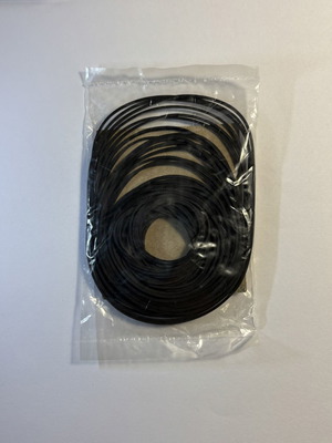Set of repair belts for cassette players and vintage audio