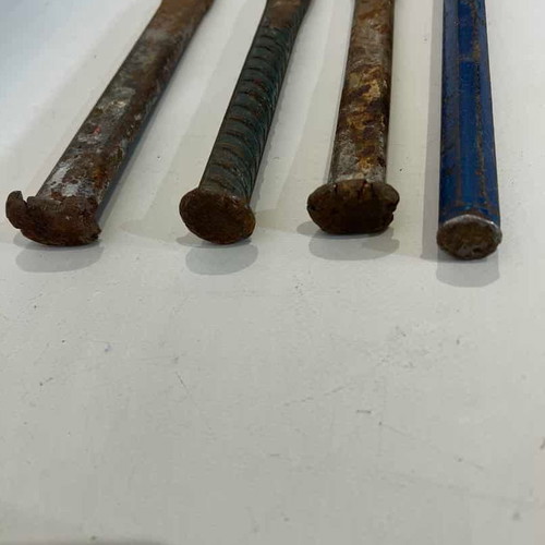 Vintage set of 4 old chisels used