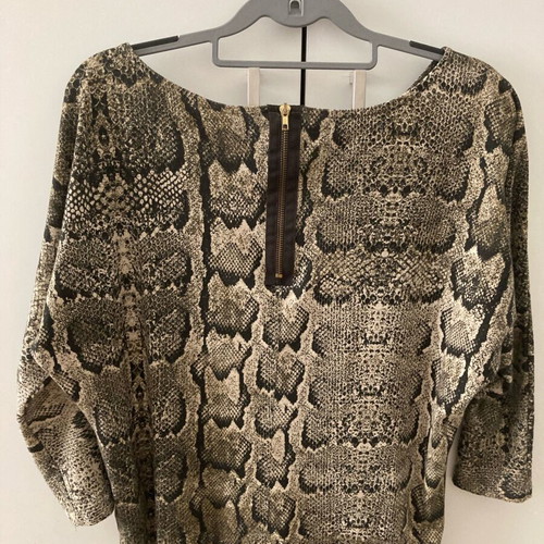 A-Style women's blouse like new, black and beige, sizes S and M