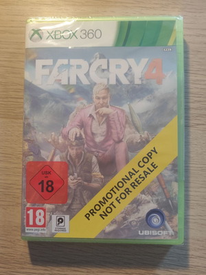Far Cry 4 Promotional Copy Xbox 360 καινούργιο, σφραγισμένο