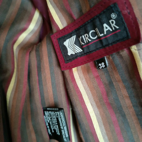 Suede jacket red like new, size M