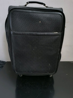Guess suitcase used with missing front emblem