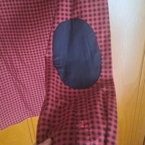 Calliope plaid shirt and slim fit cardigan set like new
