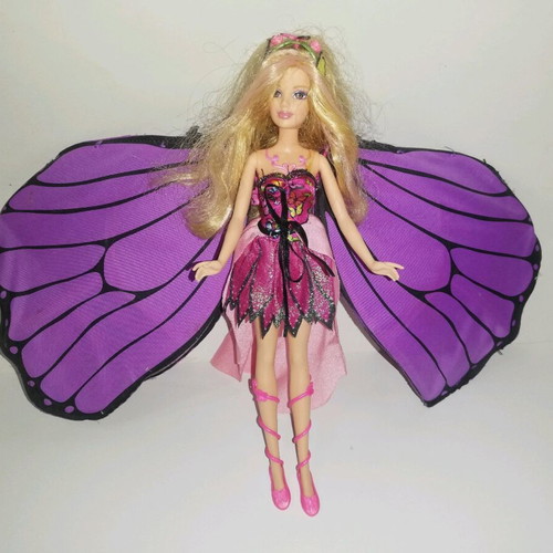 Barbie Mariposa 2007 doll like new
