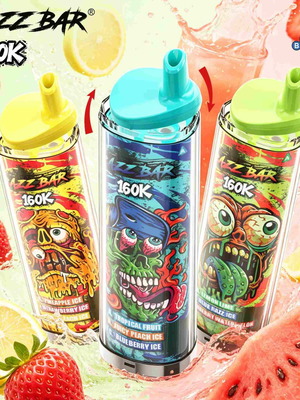 Razz Bar 160K 3in1 Disposable Vape New Model with 3 Flavors
