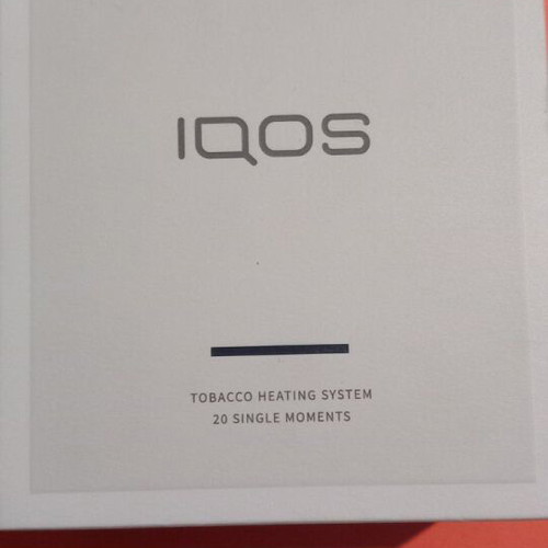 Iqos electronic cigarette used with all accessories
