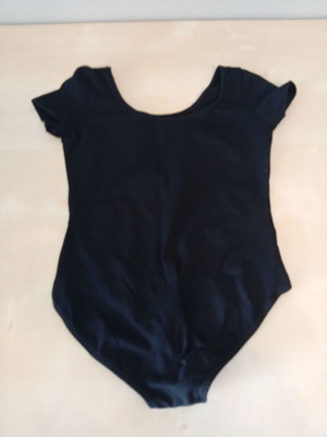 Bodice Ballet Leotard Black Like New For 7-8y
