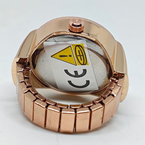Bozhi Ring Watch with Green Dial and Gold Bracelet new