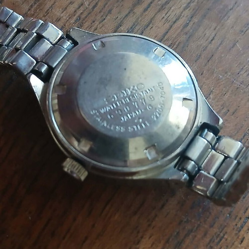Vintage Seiko Hi-Beat automatic women's watch used