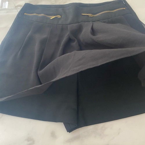 Zara black skort size XS like new