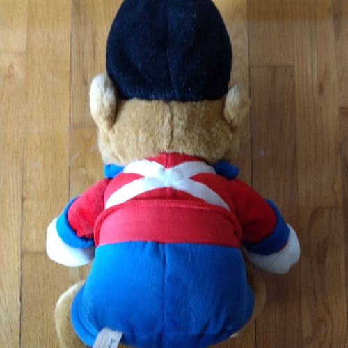 Nutcracker Soldier plush teddy bear like new
